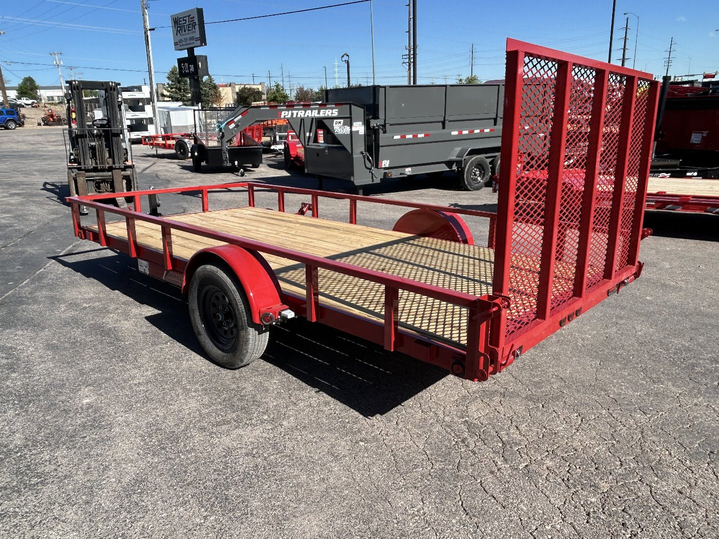 New 2025 Liberty Trailers LU3K Utility Trailer 14'x78" Utility Trailer