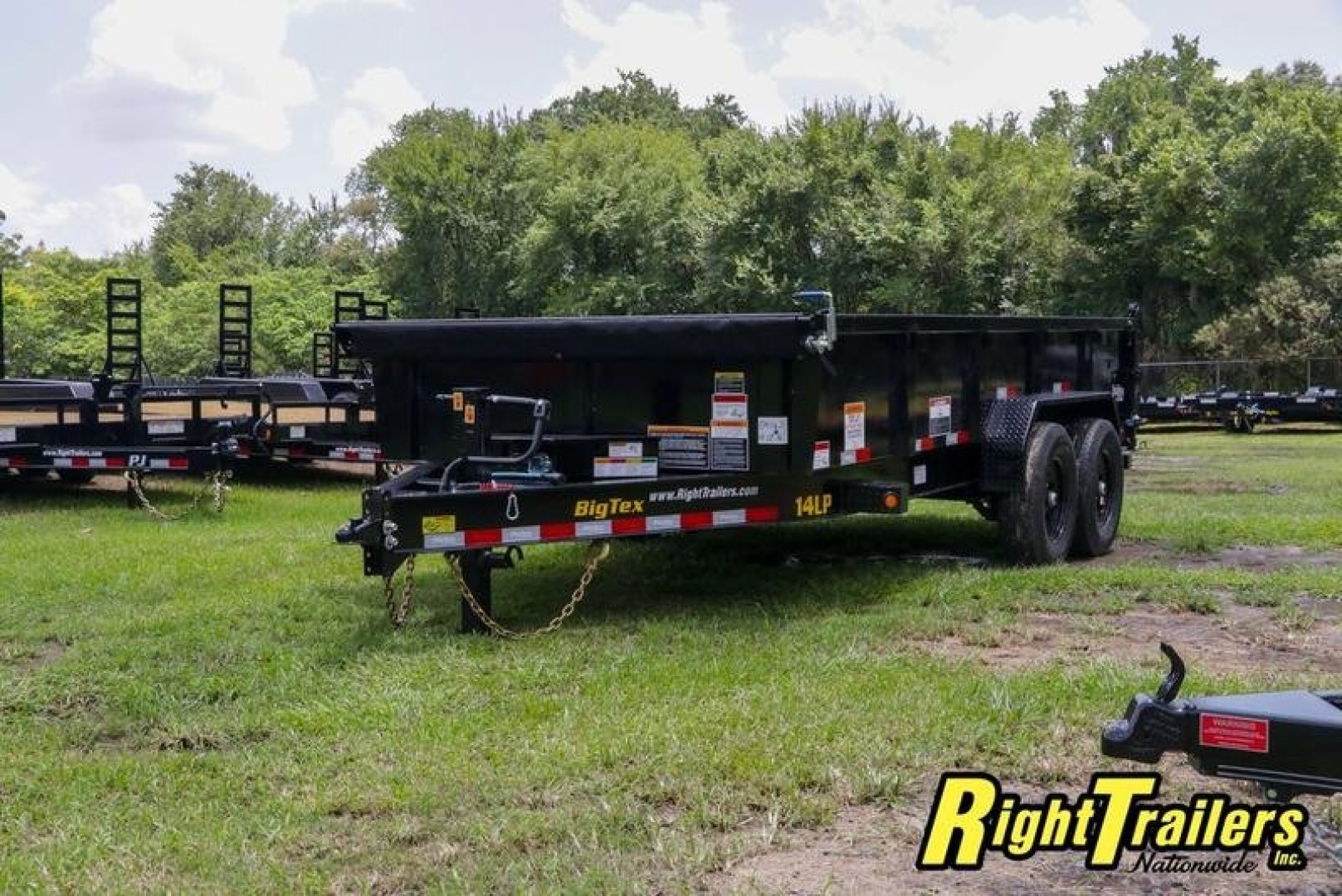 New 2023 7x16 Big Tex Dump Trailer 14LP-16BK6SIRPD
