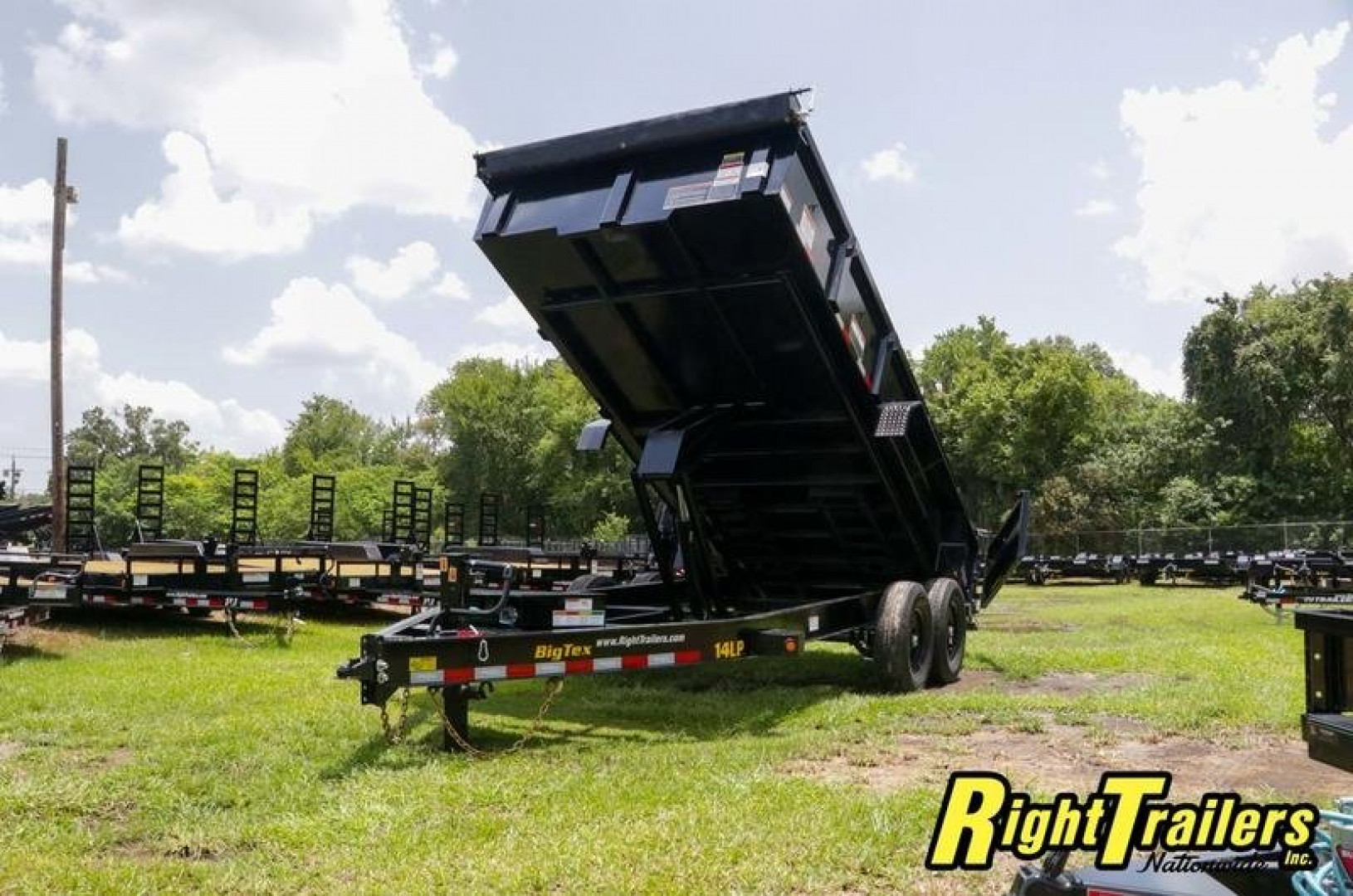 New 2023 7x16 Big Tex Dump Trailer 14LP-16BK6SIRPD