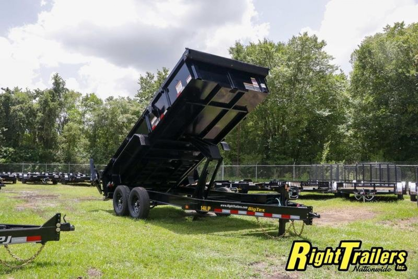 New 2023 7x16 Big Tex Dump Trailer 14LP-16BK6SIRPD