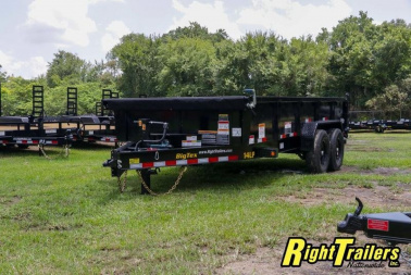 New 2023 7x16 Big Tex Dump Trailer 14LP-16BK6SIRPD