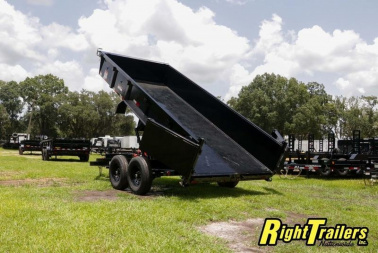 New 2023 7x16 Big Tex Dump Trailer 14LP-16BK6SIRPD