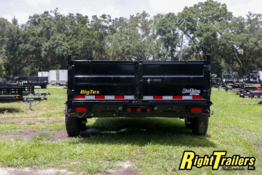 New 2023 7x16 Big Tex Dump Trailer 14LP-16BK6SIRPD