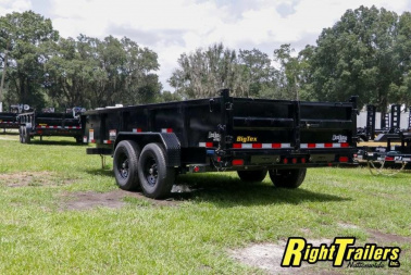 New 2023 7x16 Big Tex Dump Trailer 14LP-16BK6SIRPD