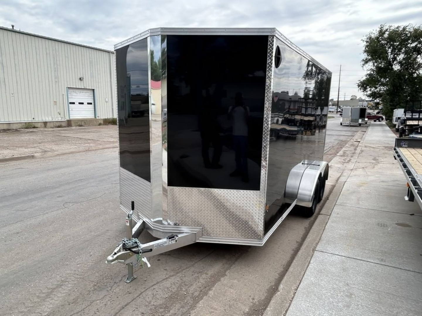 New 2025 ALCOM C 7X16 S-XLT ALL ALUMINUM Cargo / Enclosed Trailer