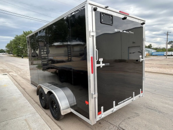 New 2025 ALCOM C 7X16 S-XLT ALL ALUMINUM Cargo / Enclosed Trailer