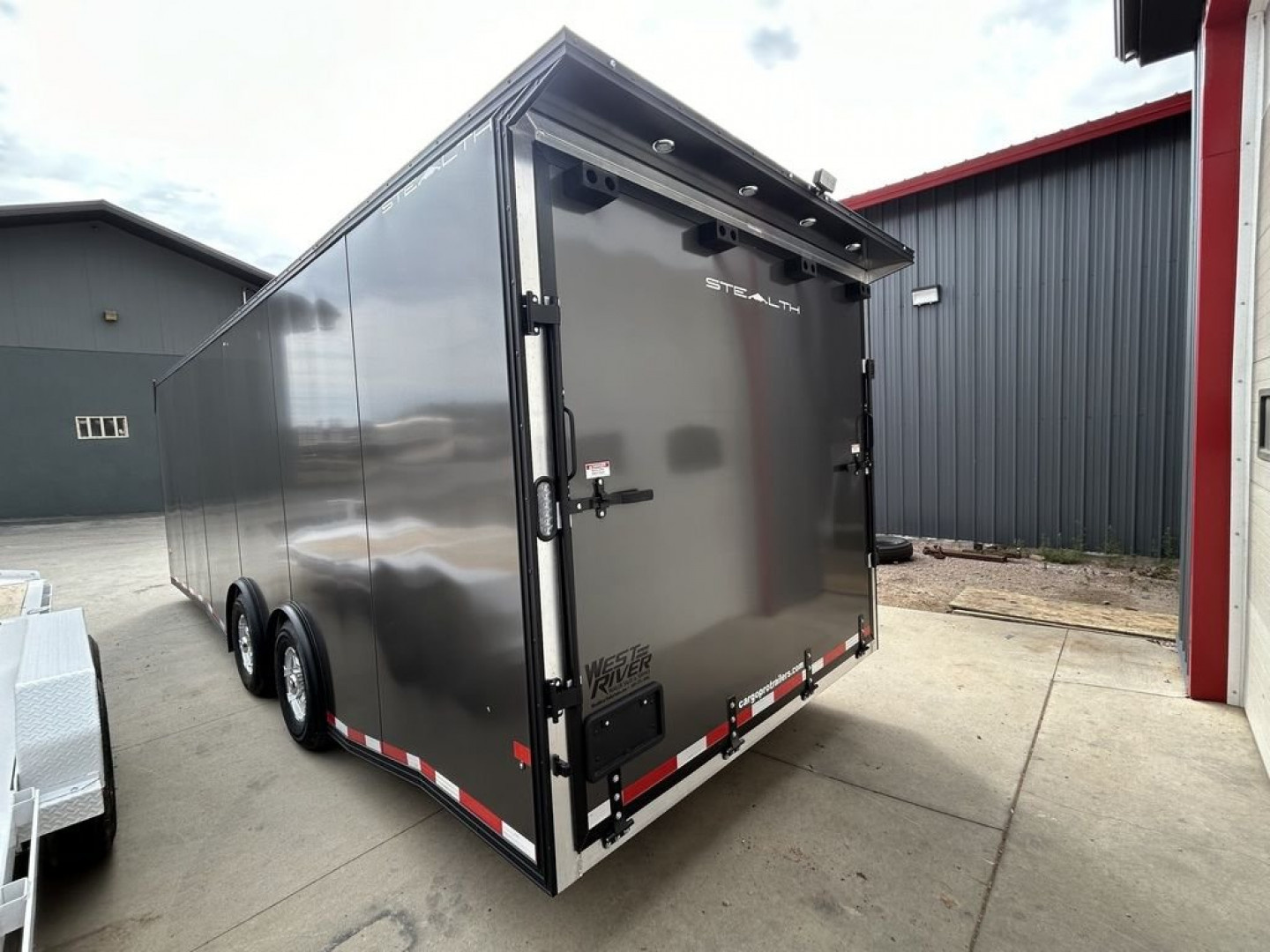 New 2025 ALCOM Stealth 8.5x24SCH ALL ALUMINUM Cargo / Enclosed Trailer