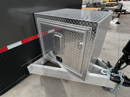 New 2025 ALCOM Stealth 8.5x24SCH ALL ALUMINUM Cargo / Enclosed Trailer