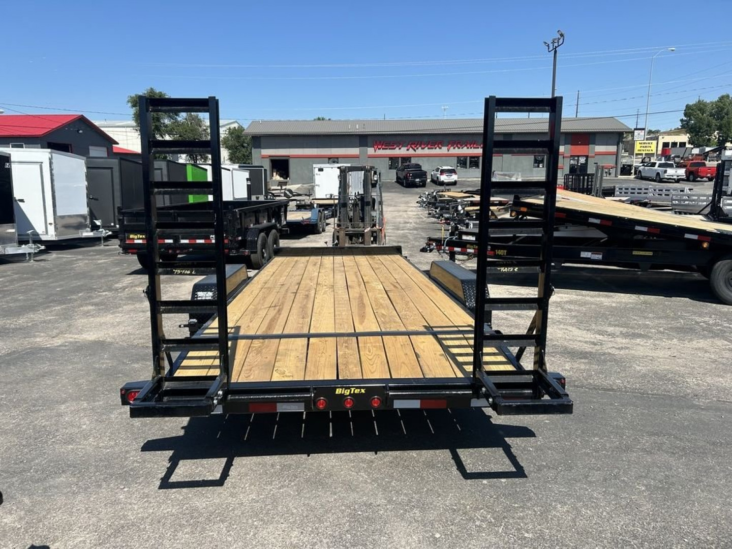 New 2025 Big Tex Trailers 14EB-20D2A-KRBK Utility Trailer