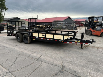 New 2025 Big Tex Trailers 14PI 20' Utility Trailer