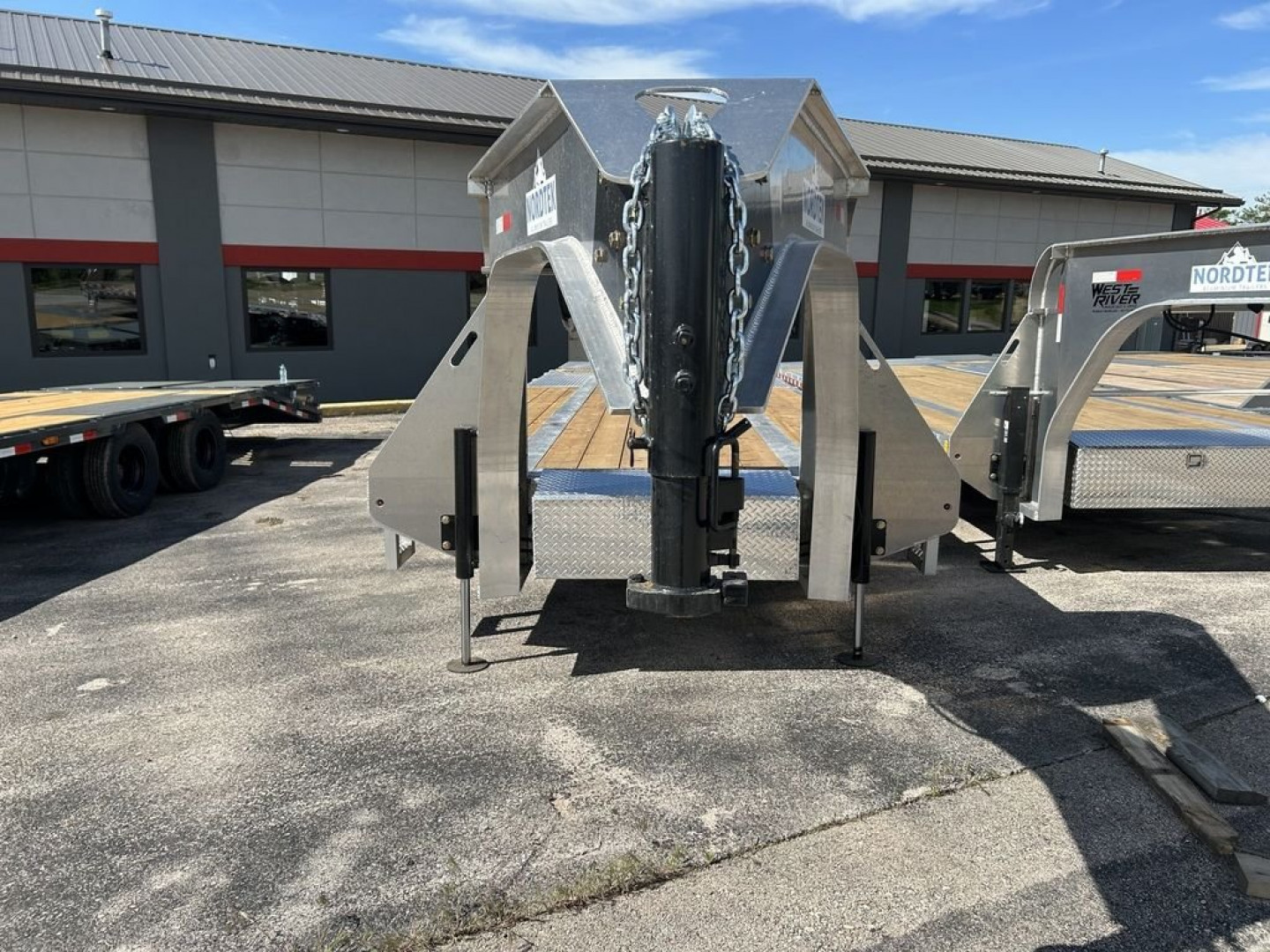 New 2024 NORDTEK DO102X25-24K GN Flatbed Trailer