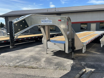 New 2024 NORDTEK DO102X25-24K GN Flatbed Trailer