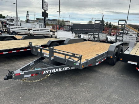 New 2024 PJ Trailers 6" Channel Equipment (CC) 16' Equipment Trailer