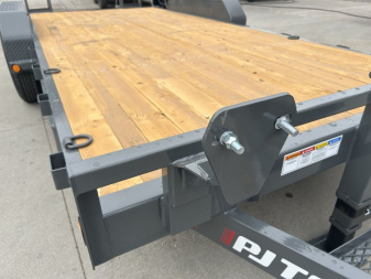 New 2024 PJ Trailers 6" Channel Equipment (CC) 18' Equipment Trailer