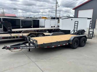 New 2024 PJ Trailers 6" Channel Equipment (CC) 18' Equipment Trailer