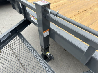 New 2024 PJ Trailers 6" Channel Equipment (CC) 18' Equipment Trailer