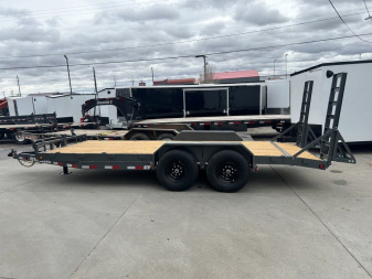 New 2024 PJ Trailers 6" Channel Equipment (CC) 18' Equipment Trailer