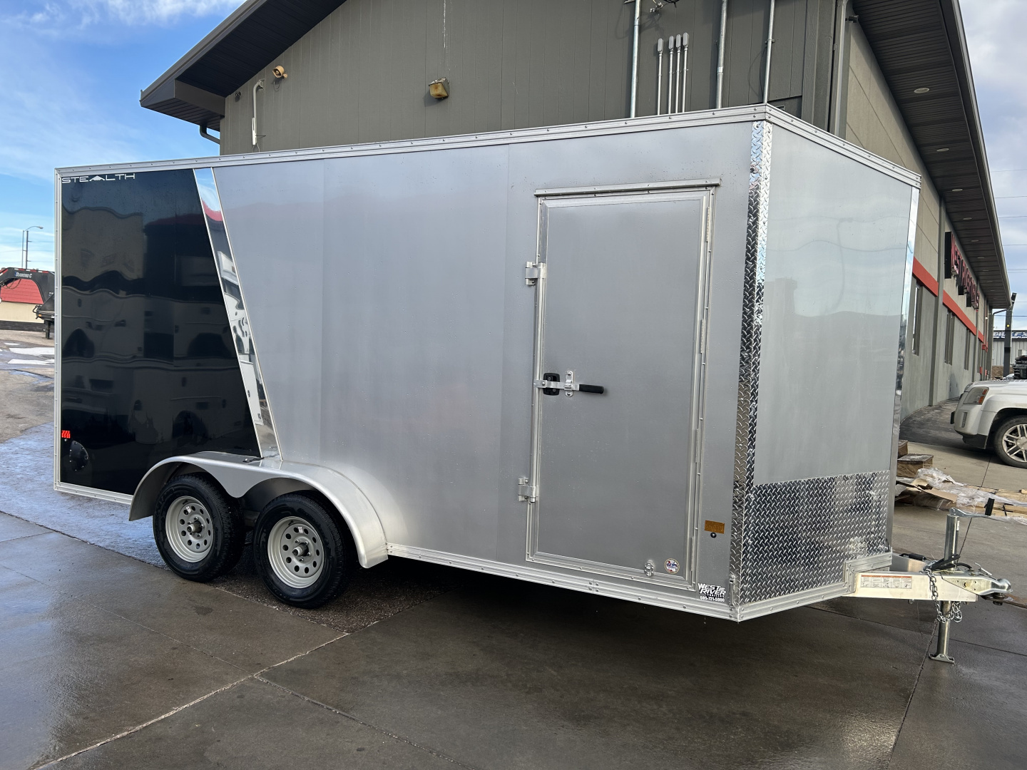 New 2024 ALCOM C7X16 STEALTH Cargo / Enclosed Trailer