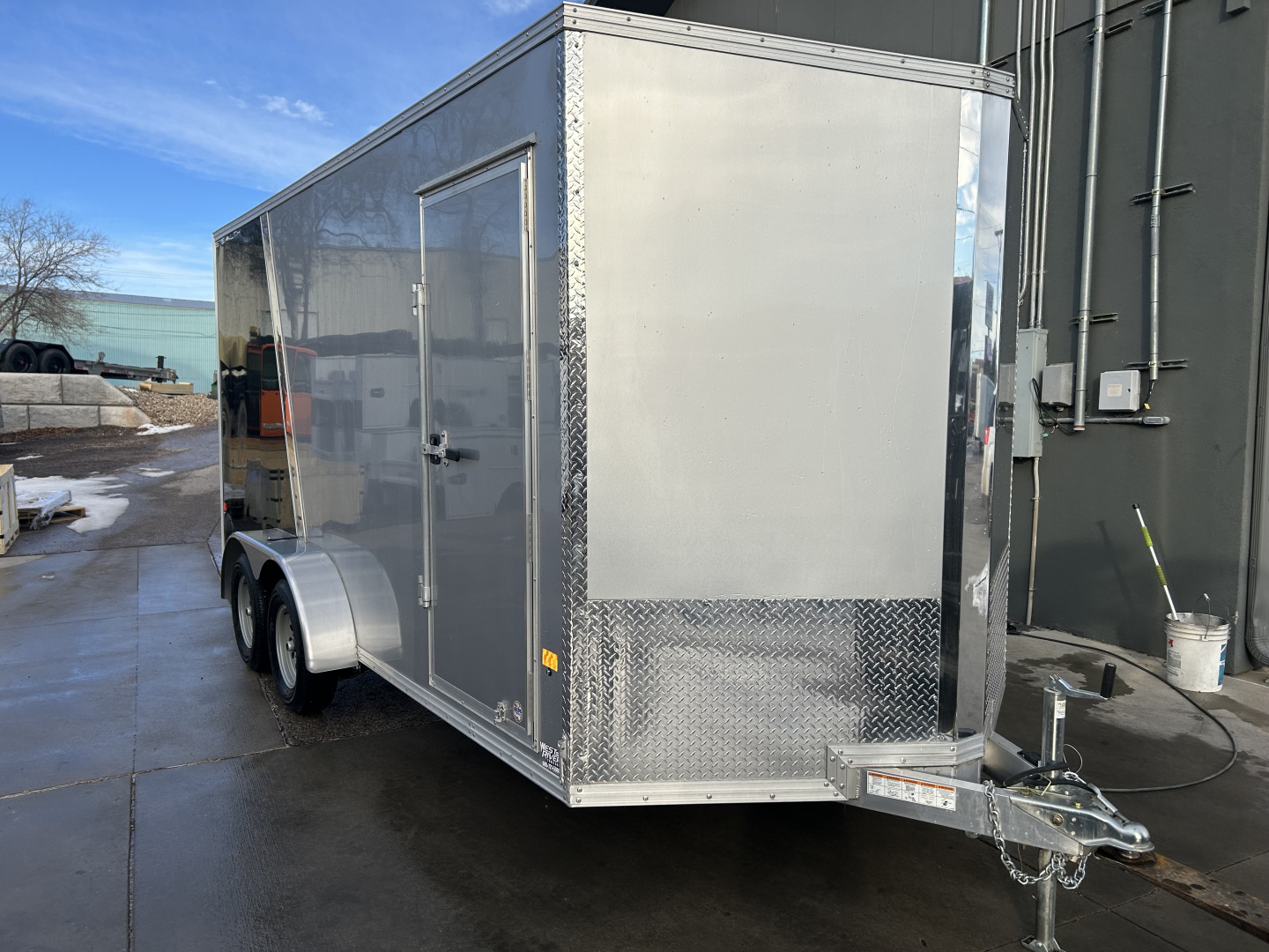 New 2024 ALCOM C7X16 STEALTH Cargo / Enclosed Trailer
