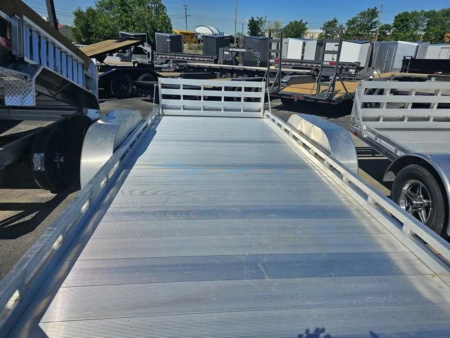 New 2024 ALCOM U 6.5X16FA ALL ALUMINUM Utility Trailer