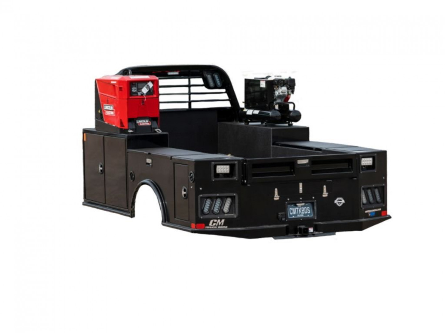 New 2025 CM Truck Beds TM Deluxe Steel Tradesmen 8'6" Dually