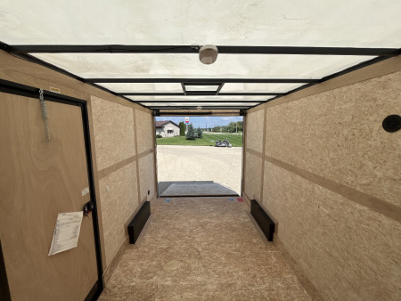 New 2025 Qualitec 7.5'x12'+30" Yukon w/ UTV Package Cargo / Enclosed Trailer