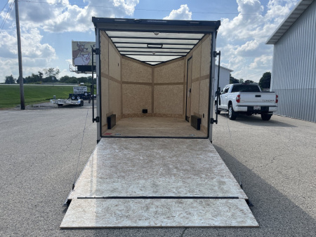 New 2025 Qualitec 7.5'x12'+30" Yukon w/ UTV Package Cargo / Enclosed Trailer