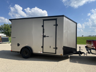 New 2025 QUALITEC 7.5'x12'+30  Yukon by Stealth Cargo / Enclosed Trailer