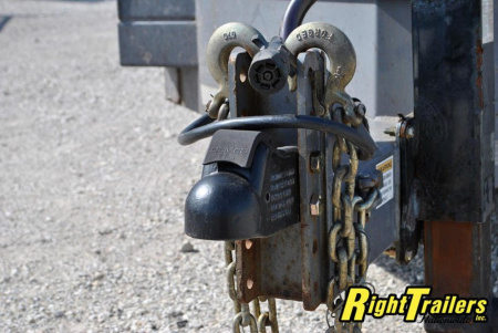 Used 2018 7X22 MIDSOTA Tilt Bed Equipment Trailer