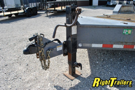 Used 2018 7X22 MIDSOTA Tilt Bed Equipment Trailer