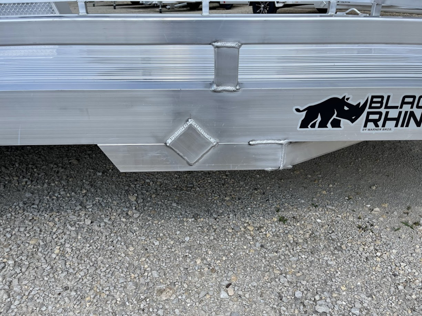 New 2025 Black Rhino Low Pro LPS8114A-3K, Aluminum Trailer w/ Bi-Fold Gate