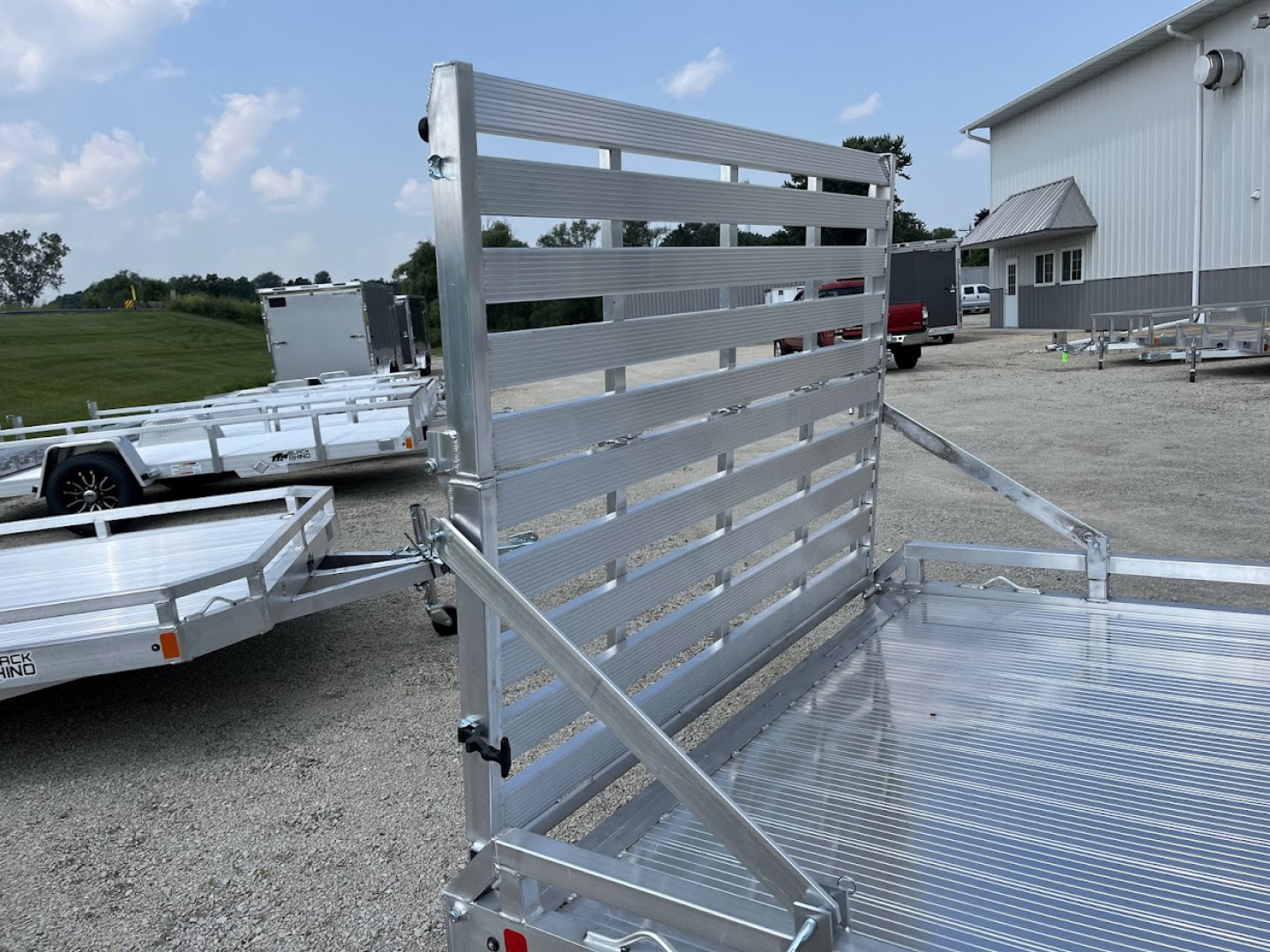 New 2025 Black Rhino Low Pro LPS8114A-3K, Aluminum Trailer w/ Bi-Fold Gate