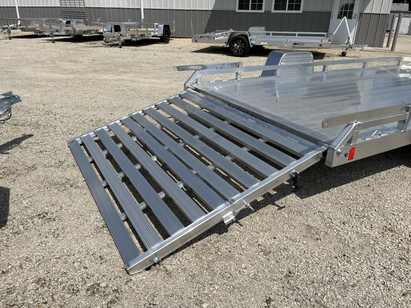 New 2025 Black Rhino Low Pro LPS8114A-3K, Aluminum Trailer w/ Bi-Fold Gate