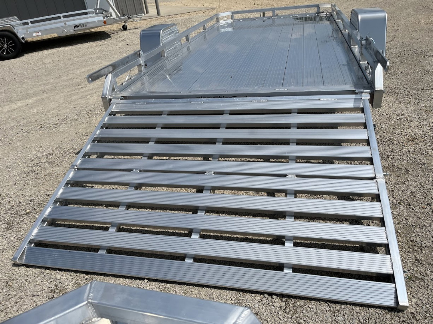 New 2025 Black Rhino Low Pro LPS8114A-3K, Aluminum Trailer w/ Bi-Fold Gate