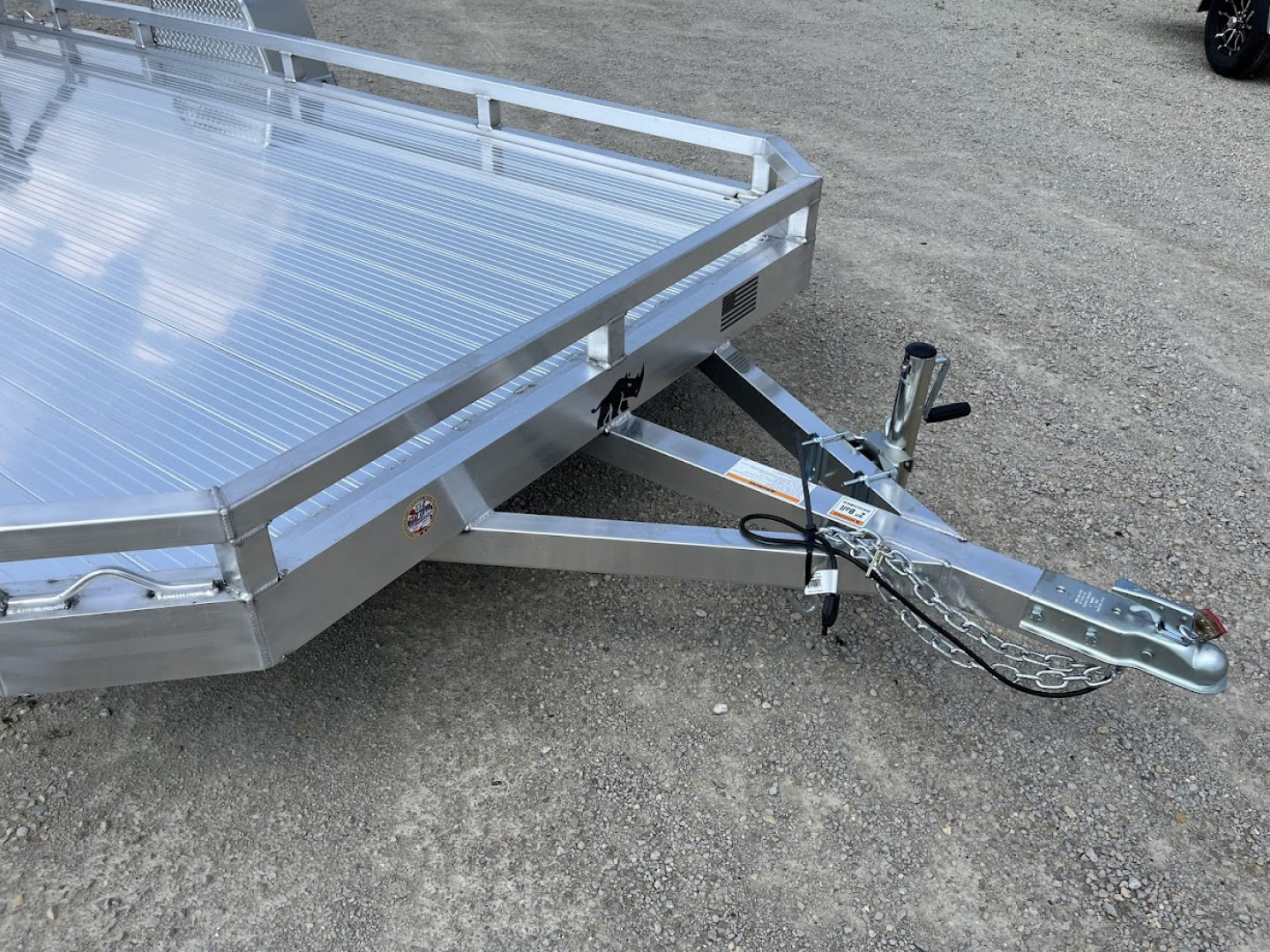 New 2025 Black Rhino Low Pro LPS8114A-3K, Aluminum Trailer w/ Bi-Fold Gate