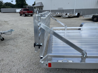 New 2025 Black Rhino Low Pro LPS8114A-3K, Aluminum Trailer w/ Bi-Fold Gate