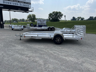 New 2025 Black Rhino Low Pro LPS8114A-3K, Aluminum Trailer w/ Bi-Fold Gate