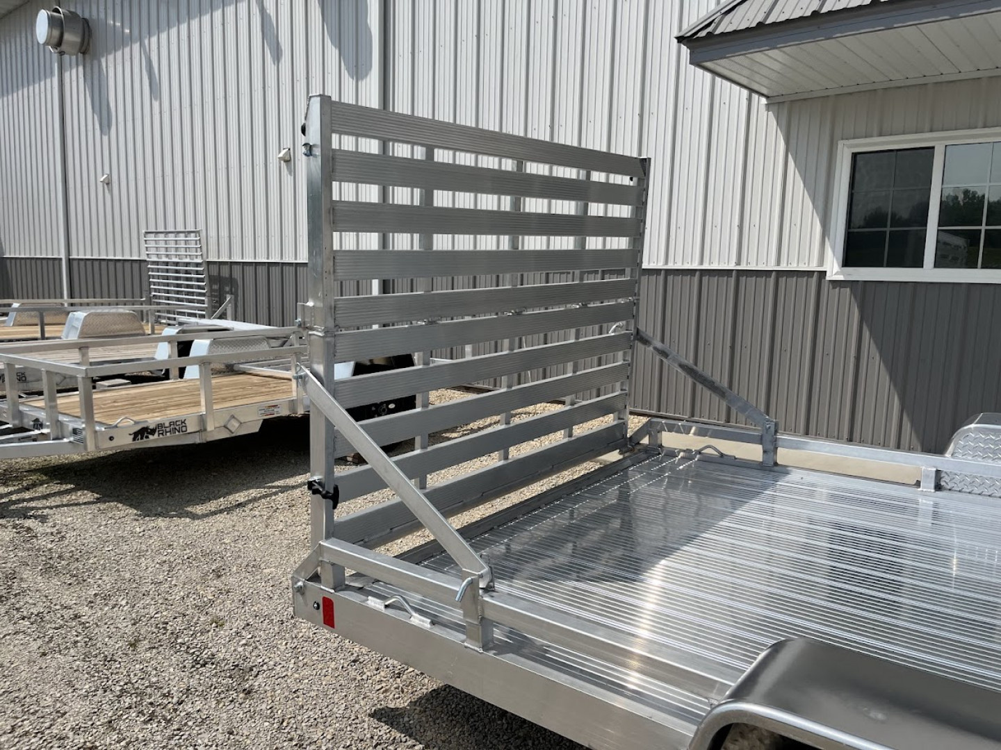 New 2025 Black Rhino Low Pro LPS8114A-3K, Aluminum Trailer w/ Bi-Fold Gate