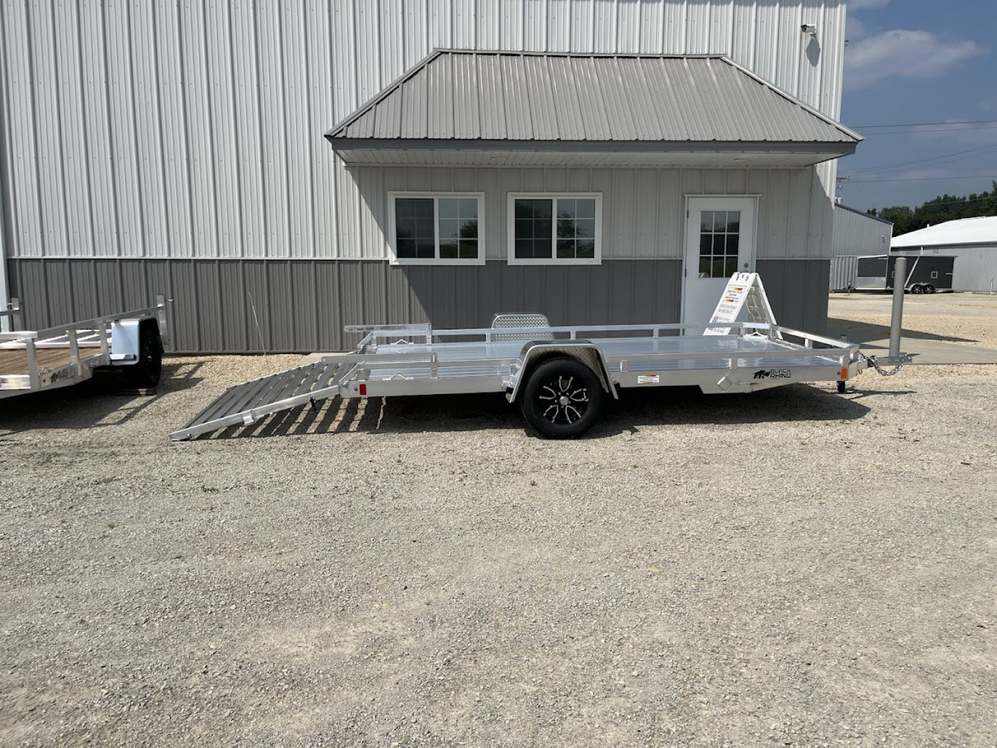 New 2025 Black Rhino Low Pro LPS8114A-3K, Aluminum Trailer w/ Bi-Fold Gate