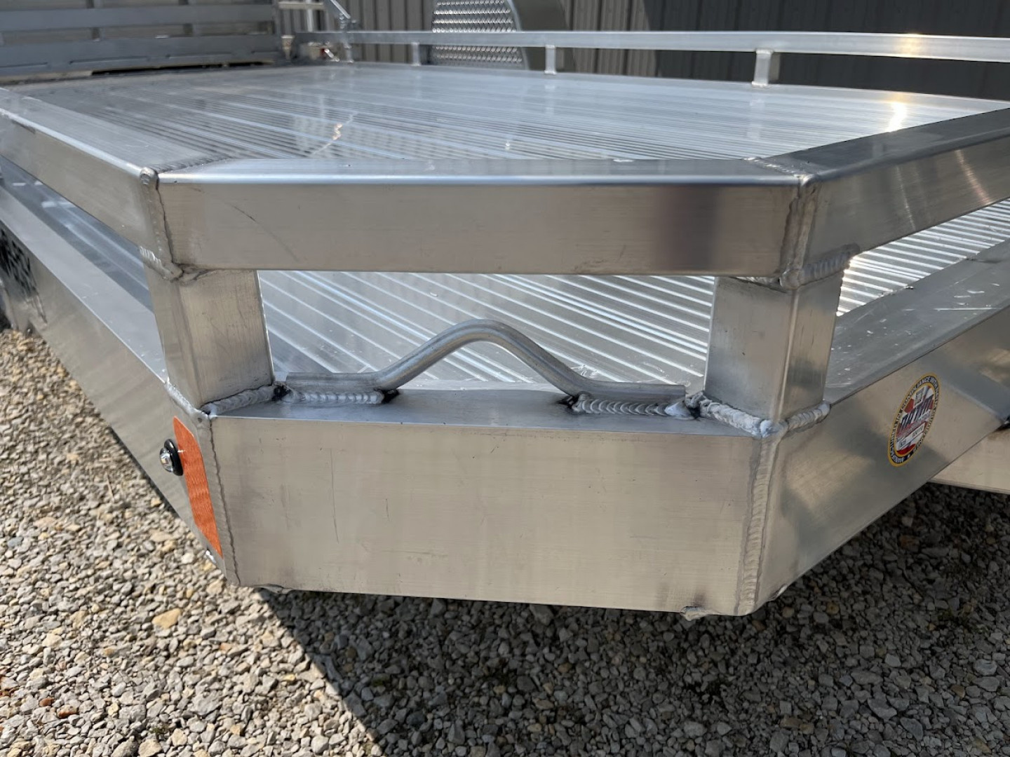 New 2025 Black Rhino Low Pro LPS8114A-3K, Aluminum Trailer w/ Bi-Fold Gate