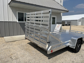 New 2025 Black Rhino Low Pro LPS8114A-3K, Aluminum Trailer w/ Bi-Fold Gate