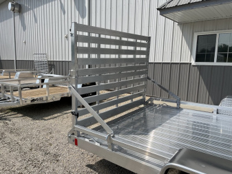 New 2025 Black Rhino Low Pro LPS8114A-3K, Aluminum Trailer w/ Bi-Fold Gate