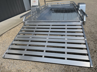 New 2025 Black Rhino Low Pro LPS8114A-3K, Aluminum Trailer w/ Bi-Fold Gate
