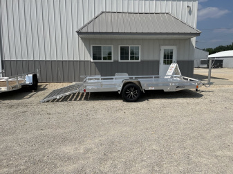 New 2025 Black Rhino Low Pro LPS8114A-3K, Aluminum Trailer w/ Bi-Fold Gate