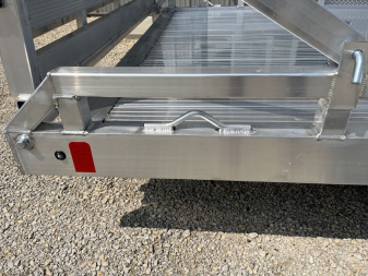 New 2025 Black Rhino Low Pro LPS8114A-3K, Aluminum Trailer w/ Bi-Fold Gate