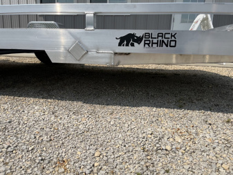 New 2025 Black Rhino Low Pro LPS8114A-3K, Aluminum Trailer w/ Bi-Fold Gate
