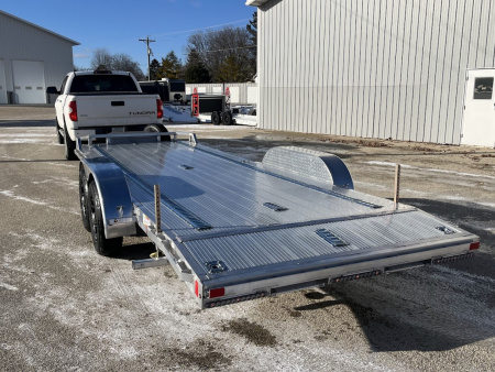 New 2025 Black Rhino Aluminum DEMO 81 x22' CH722A-10K w/ Ramps, Toolbox and Stabilizer Jacks (Car / Equipment) Car Hauler
