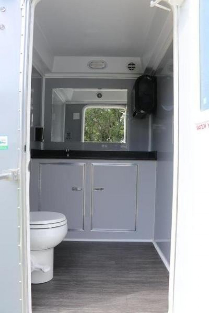 Used 2020 2 Station Restroom Trailer Forest River