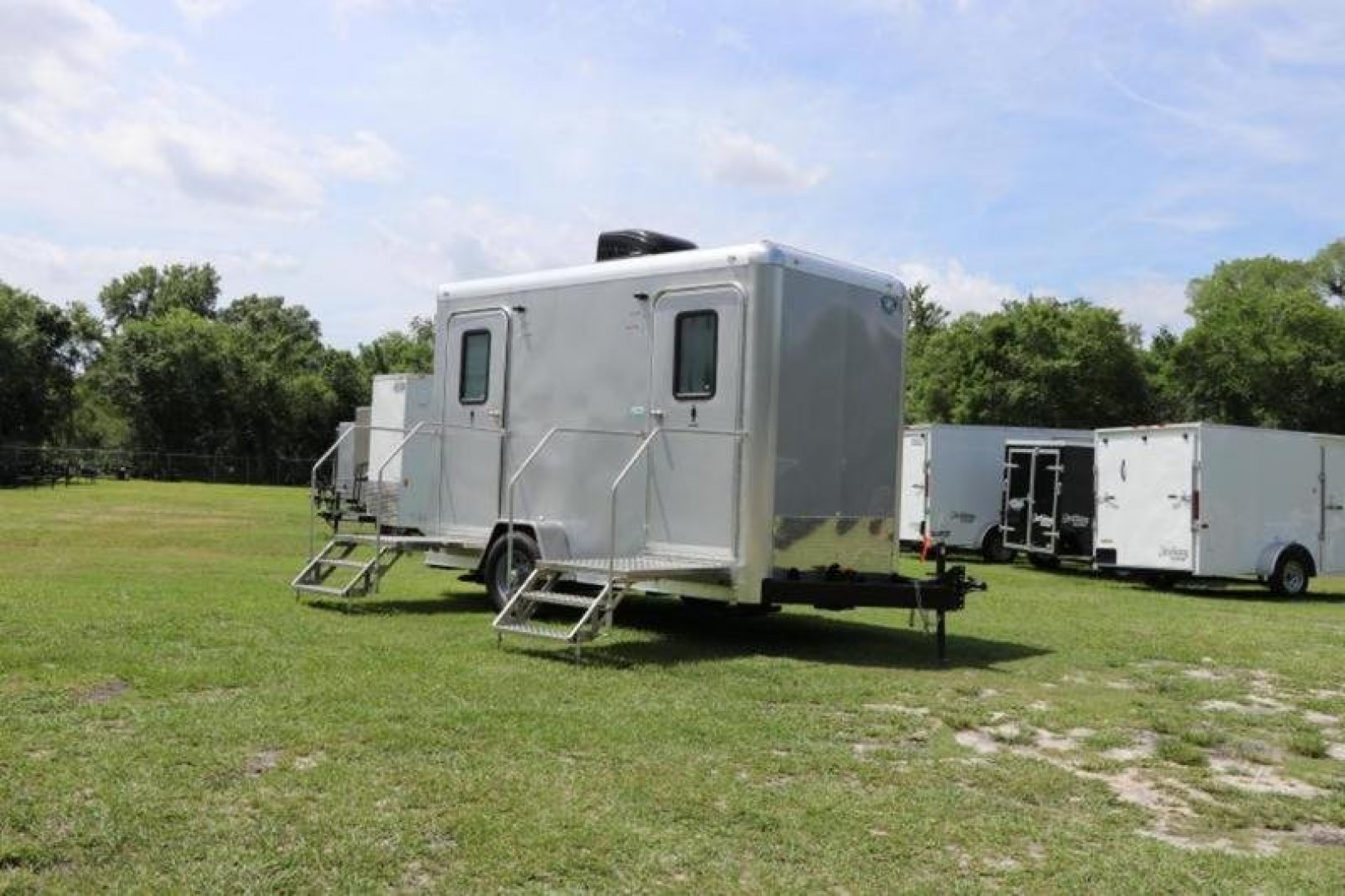 Used 2020 2 Station Restroom Trailer Forest River