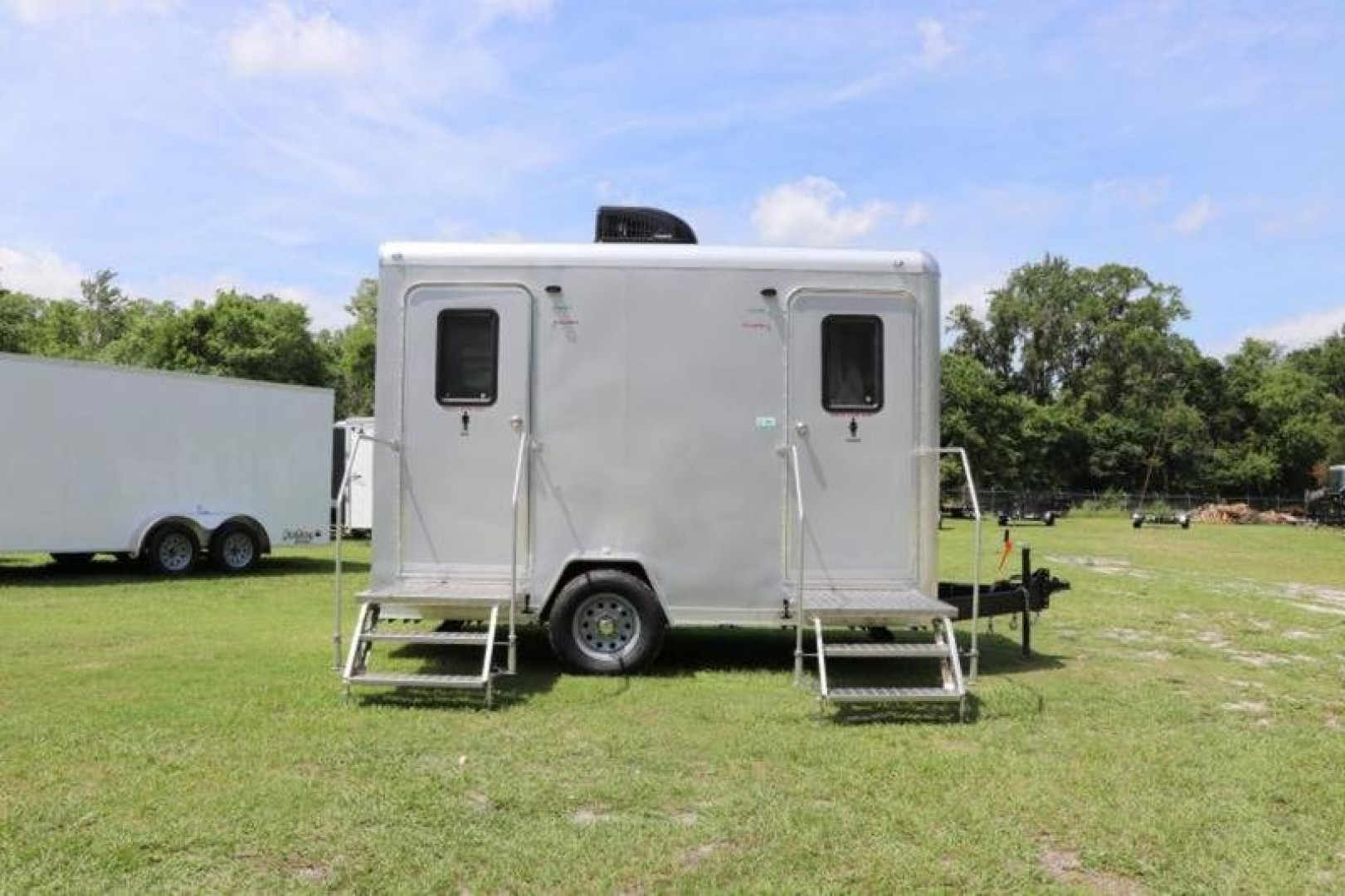 Used 2020 2 Station Restroom Trailer Forest River